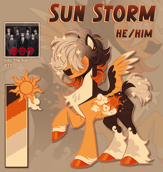 Sun Storm - personal character design