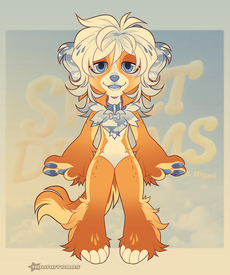 Snooze - personal OC design inspired by a song cover (made on a base)