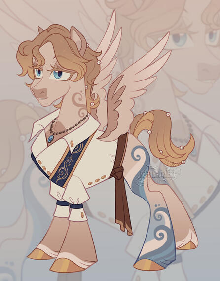 Velour Tide - personal character design