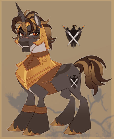 Iron Vulture - personal MLP character design